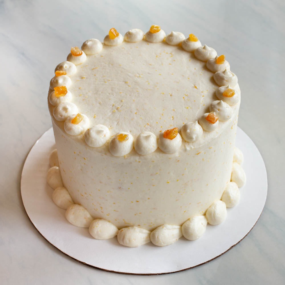 Sunkist Ten Orange Creamsicle Poke Cake - The Vintage Modern Wife